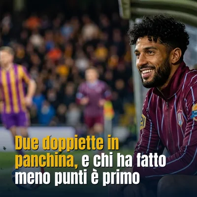 Due doppiette in panchina, e chi ha fatto meno punti è primo