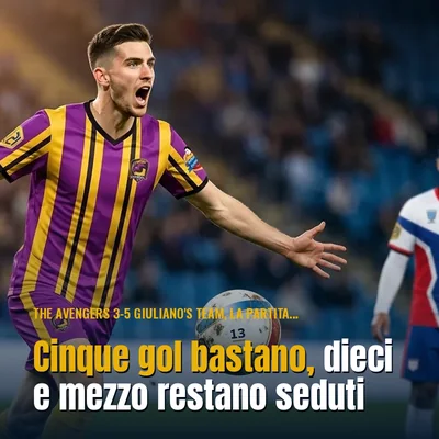 Cinque gol bastano, dieci e mezzo restano seduti
